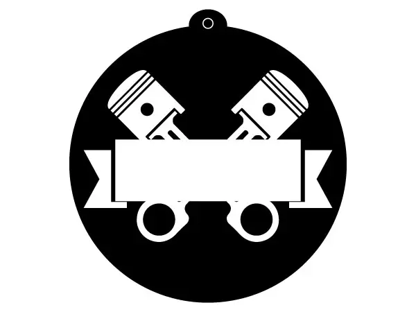 Ejemplo de ambientador de coche personalizado número:1324